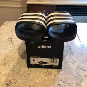 Adidas Mens Adilette Aqua Slides size 9